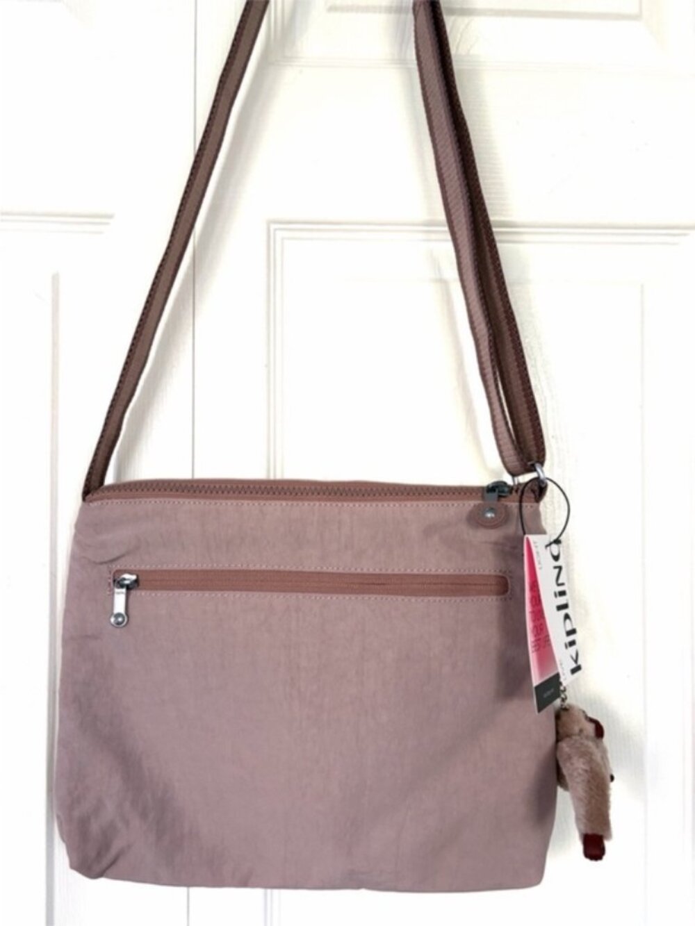 Kipling Women's Bag Annabelle Crossbody Bag in Dusty Rose Pink New with Tags - Picture 12 of 14